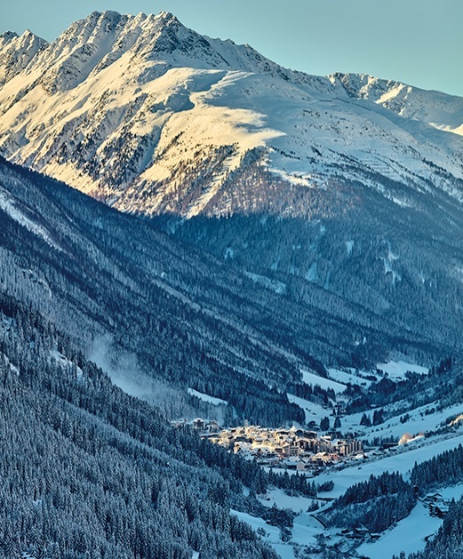 Paznaun Tal im Winter